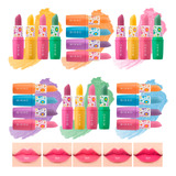 Bissú Labial Mágico Linea Labios Set 4 Tonos