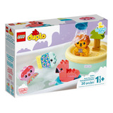 Lego Duplo My First Diversion En El Baño: Isla De Los Animal Cantidad De Piezas 20