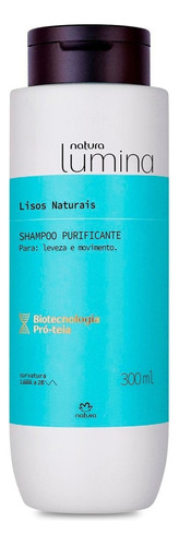Shampoo Purificante Lumina Natura Cabello Liso 300ml 