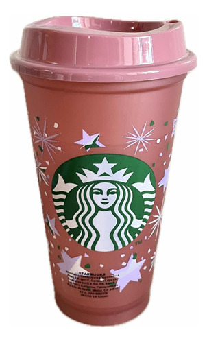 Reusable Cambia De Color Starbucks Navidad 2023 (2 Piezas)