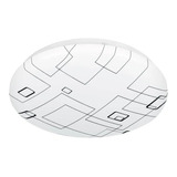 Luminario Led Plafón Decorativo Lampara 12w Sanelec 1095