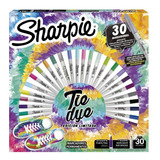 Marcadores Sharpie X 30 Colores Tie Dye Ruleta