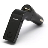 Transmisor Bluetooth Fm Para Auto Manos Libres Cargador Usb