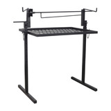 Rotisserie Bbq Grill Outdoor Campfire Cooking Patio Barb Wss
