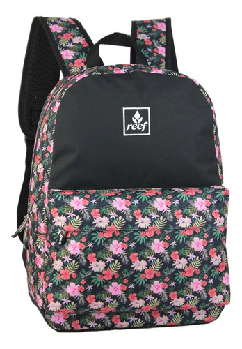 Mochila Reef Sublimada Urbana Mujer Nena 20 Litros Olivos