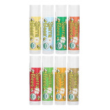 Organic Lip Balms Combo Pack 8 Pack 0.15 Oz(4.25 G) Each Sfn