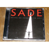 Sade Bring Me Home I Live 2011 Cd + Dvd Promo Arg Kktus