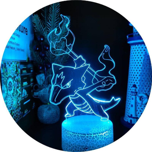 Lampara Luz Led Acrilico Marowak Regalo Niños Navidad