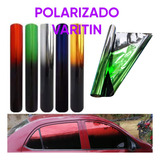 Polarizado Varitin Antirrayas Verde/negro 50cm X 3m 