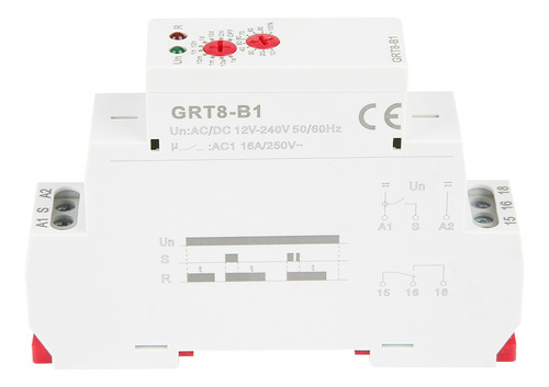 Grt8-b1 Mini Retardo Relé De Apagado De Tiempo De Retardo