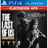 Troféu De Platina The Last Of Us Remastered - Ps4