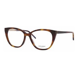 Montura - Saint Laurent Sl-m72 004 Eyeglasses Women's Havana