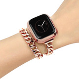 Malla Pulsera Para Iwatch Series 9-1/se/ultra 42 44 45mm -rd