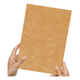 20 Folhas Papel Kraft Natural A4 (21x29,7cm) 140g/m²