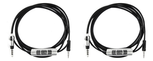 2 Cables De Audio De Repuesto Para Auriculares Momentum Cord