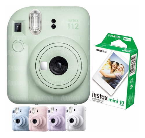 Câmera Instax Mini 12 Revela Foto Instantanea + Filme 10