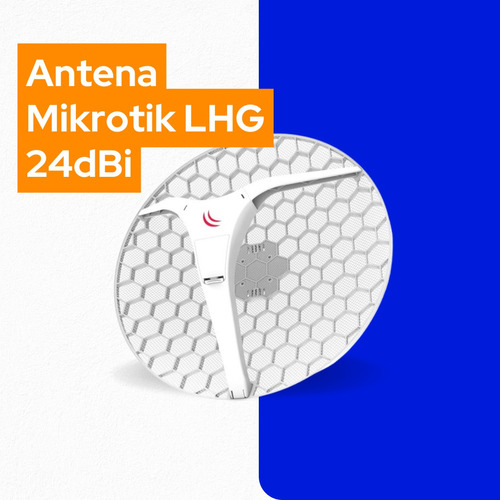 Antena Mikrotik Lhg 5.8 24dbi (usada)