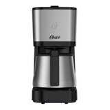 Cafeteira Elétrica 1,2l Ocaf650 Jarra Inox Oster Preto 220v