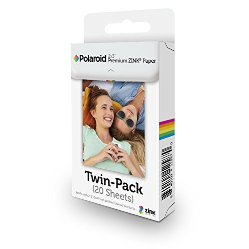 Polaroid 2x3 Pulgadas Premium Zink Photo Paper Twin Pack (20