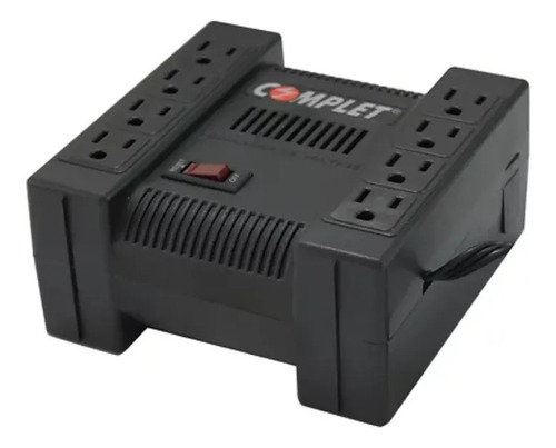 Regulador De Voltaje Complet Erv-8-001 1300va 650a 8 Salidas