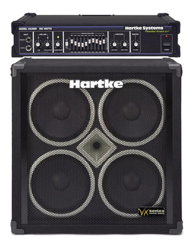 Amplificador De Bajo Hartke Cabezal Ha3500 + Caja Vx410