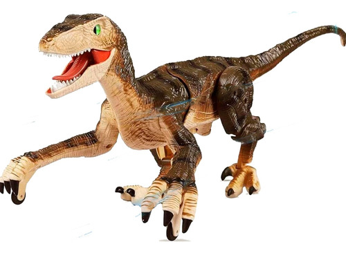 Dinosaurio Juguete Robot Con Control Remoto Usb Luces Raptor