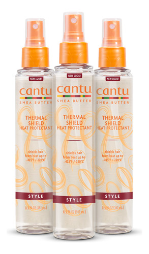 Cantu Protector Térmico Térmico Con Manteca De Karité, 5.