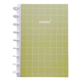 Libreta De Discos Frances Bullet Journal Puntos Lovely Verde