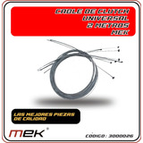 Cable De Clutch Universal 2 Metros Mek 3000026