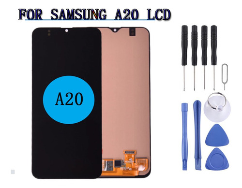 Pantalla De Fotograma Completo Para Samsung Galaxy A20 Lcd