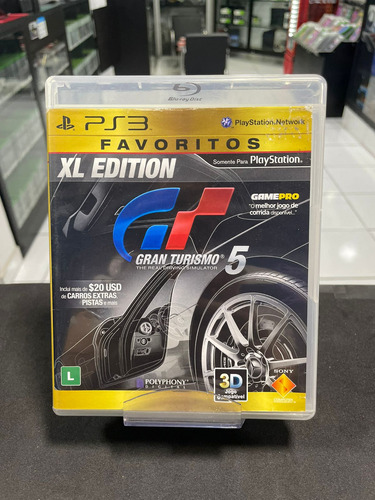 Gran Turismo 5 Xl Edition Favoritos Ps3 Midia Física