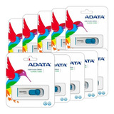 Kit De 10 Memorias Usb Adata 16gb 2.0 Varios Modelos Mayoreo