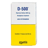 D-500 Analgesico Injetavel 50ml - Zoetis