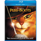 El Gato Con Botas Antonio Banderas Pelicula Blu-ray + Dvd