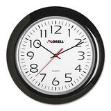 Lorell Reloj De Pared Con Números Arábigos, 13-1 / 4 Pulgada