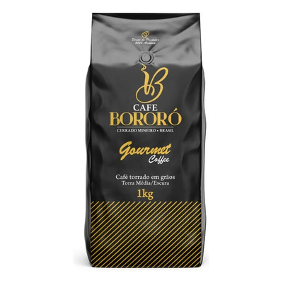 Café Torrado Em Grãos 100% Arábica 1kg Gourmet - Café Bororó | MercadoLivre