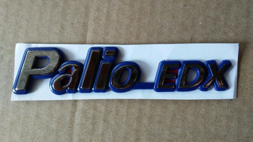 Emblema Insignia Letras Fiat Palio Edx Compuerta  Foto 3