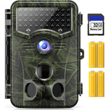 Vikeri 4k 32mp Trail Camera, Game Camera With Night Visio...