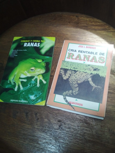 Antiguos Libros De Ranas Y Sapos