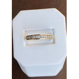 Anillo 10 Diamantes Oro 10k Talla 6.75 Usado ¡¡como Nuevo!!