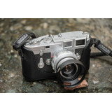Cámara Leica M3 (double Stroke) Con Elmar 90mm F/4