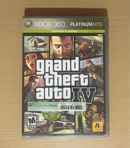 Juego Xbox 360- Grand Theft Auto 4