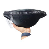 Guess Bolso De Cinturón Unisex Negro 100% Original