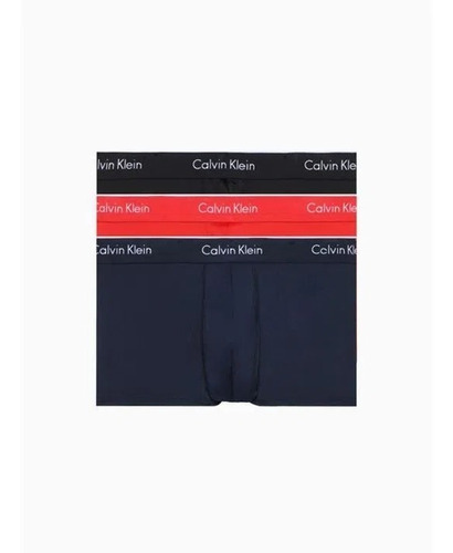 Boxer Calvin Klein Original Low Rise Microfibra Pack X3 