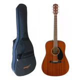 Guitarra Acustica Fender Cd60s Tapa Solida Caoba Con Funda