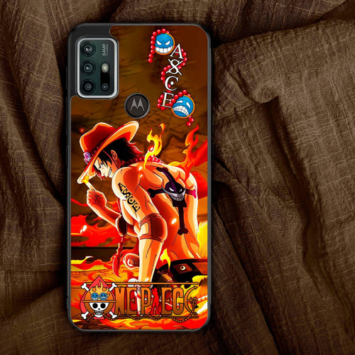 Funda Tpu Motorola Portgas D Ace One Piece Todos Los Modelos