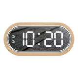 Despertador Electrónico Living Wooden Office Led Electronic