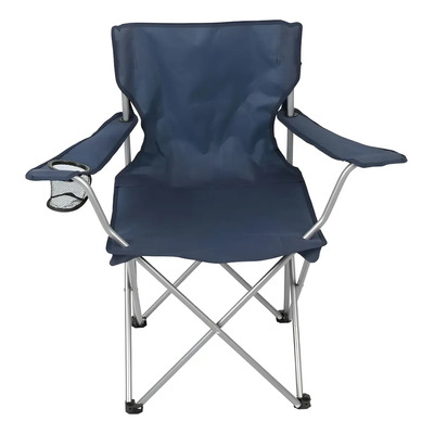 Silla Para Acampar Playa Y Pesca Plegable Portatil Ozark Color Azul | Envío gratis