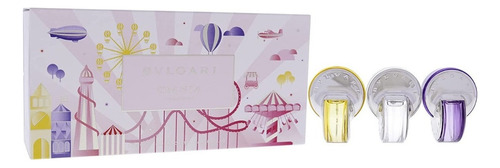 Miniature Gift Set Bvlgari Omnia Edt Para Dama 3 Piezas Género Mujer