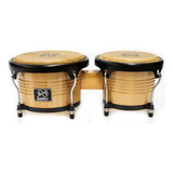 Bongo 7,5 + 8,5 Tumbao Percussion Tp7001 Natural